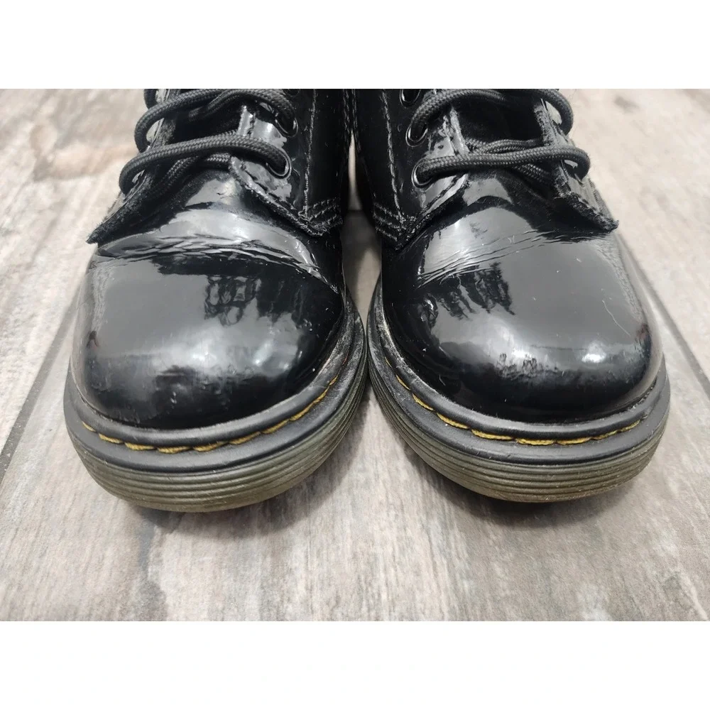 Dr Martens 1460 T Pascal Side Zipper Boots Toddler Size  7 US